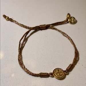 Brown Silk Bracelet